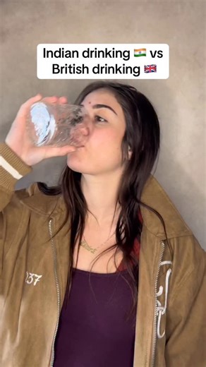 Isadora Baccon on Instagram: "🇮🇳 drinking = full whiskey bottle 🇬🇧 drinking = couple of pints of beer Both drink like there’s no tomorrow 🤭💀🍺 #funny #british #indian #culturaldifference #englishbeer"