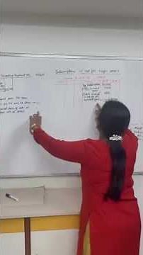 Short Class12 Accounts: Subscription in Not-for-Profit Organisations #12thaccounts #12thcommerce