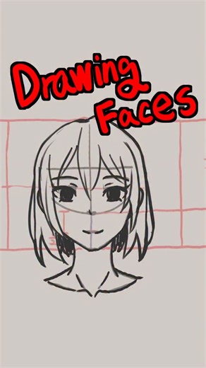 The Easiest Way to Draw a Front View Face. #HowToDraw #DrawingTutorial #FaceDrawing #MomoryArtLab #Sketching | Martinez Adam