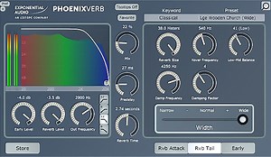 ナチュラルな響きが魅力的なリバーブ・プラグイン、iZotope「Exponential Audio: PhoenixVerb」が81%OFF！ | Computer Music Japan