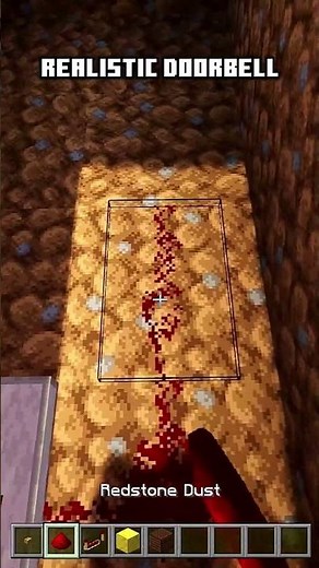 This Minecraft Doorbell Sounds TOO Real! 🚪🔔🤯 #minecraft #minecraftshorts