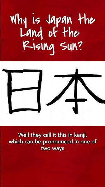 Why is Japan the Land of the Rising Sun?