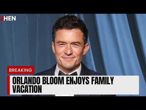 Orlando Bloom Shares Family Vacation Photos With His Children