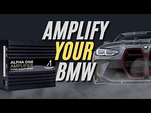 BimmerTech Alpha One Amplifier Install and Test