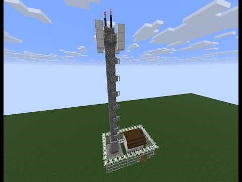 How to creat a Cell Phone Tower in Minecraft 3/16/2026
