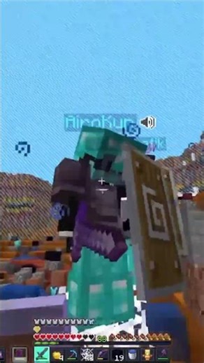 FlameFrags kills AiroKun #minecraft #unstablesmp #unstableuniverse #flamefrags