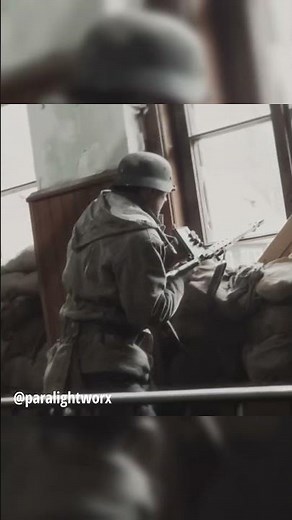 1945 rare german FG42 in ww2 Battle