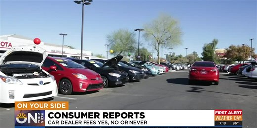 Which car dealerships fees are required and which are negotiable?