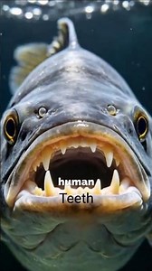 The Fish With Human Teeth 😨