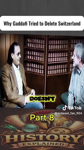 Why Gaddafi Tried to Delete Switzerland #truestory #documentary #historytok #geopolitics #historyexplained