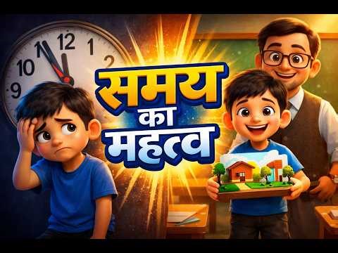 समय का महत्व | Powerful Hindi Moral Story | Kids Story | Moral Story for Kids | Hindi Moral Stories