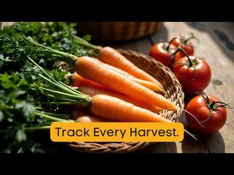 Plan Your Garden Like a Pro 🌱 Garden Planning & Harvest Tracker