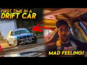 First Time In A DRIFT CAR with a PRO DRIFTER ⚡ | BMW E46 | SpeedyLio 🔥