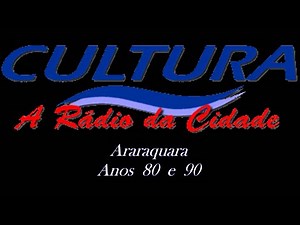 Rádio Cultura FM Araraquara Anos 80 e 90