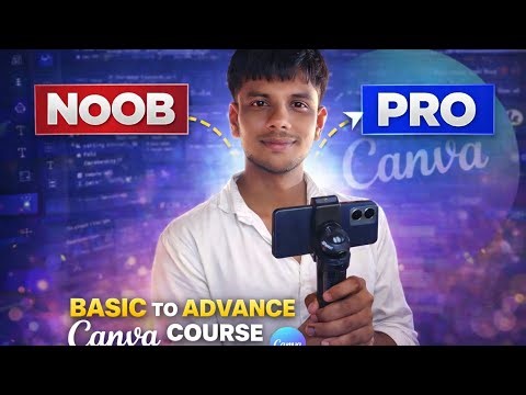 Canva Full Course | Basic to Advanced Canva Tutorial | Noob to Pro in 3 Hours (Free Course)
