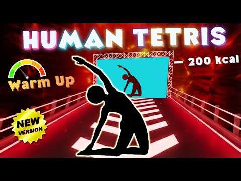 Human Tetris | Immersive Interactive Warm Up | –200 kcal | 1 Player Full HD #15