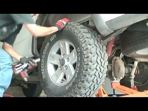 part 3 of Installation of a 2" lift kit