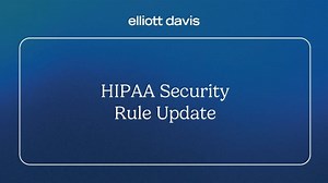 HIPAA Security Rule Update