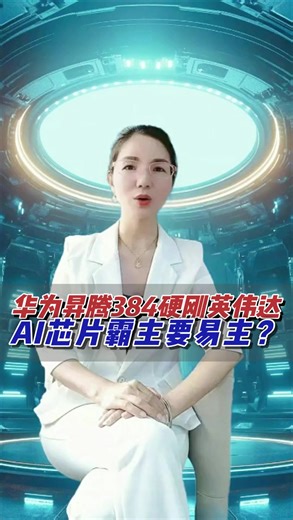 华为昇腾384硬刚英伟达！AI芯片霸主要易主？