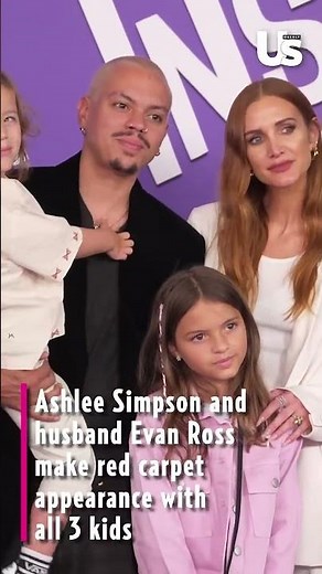 Ashlee Simpson and Evan Ross Bring Their Adorable Trio to 'Inside Out 2' Red Carpet Event