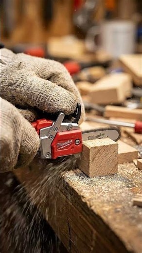 Chain Saw by Milwaukee Tools (diy woodworking projects)