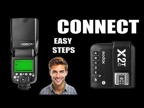 How to Connect Godox V860II Flash with X2T Trigger Setup FlashPhotography