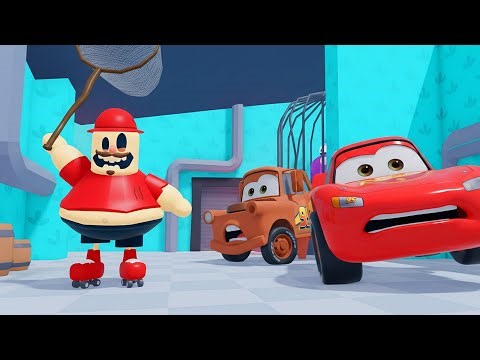 Lightning McQueen & Tow Mater ESCAPE THE PETSHOP in Roblox!