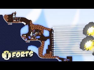THE BIGGEST FORT POSSIBLE! - Forts Gameplay #2