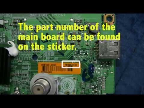 TV LG 42LN5200 with backlight but no video (Main Board replacement)