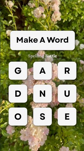 Make a word 🔤🔥 Find a word before time ends 😱⏳ #WordGame #BrainChallenge #Quiz
