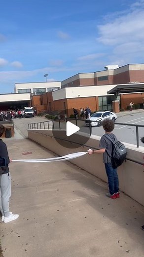 @john_bravo_runs on Instagram: "Thank you to everyone who showed up today for John bravo!! It was a great run today. Sense it’s the last run before winter break we had to make it special. We got some ribbon(toilet paper) for him to run through at the end. Thank you to everyone who supported John bravo the first semester. It was great!!! We ❤️ John bravo!! See you next year!! #johnbravo @barstoolsports @espn"