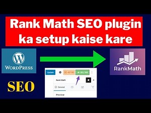 How to setup rank math plugin for seo in wordpress || Rank Math SEO Plugin (Step by Step)