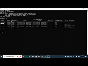connect or switch between databases using SQL Shell psql in PostgreSQL Server - PostgreSQL Tutorial