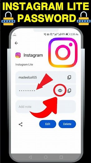 Instagram lite password kaise pata kare 2026 | How to find instagram lite password if we forget