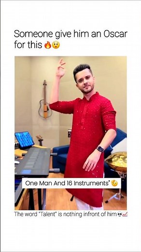 16 Instruments in 1 Minute || Raghav Sachar x Real Voice