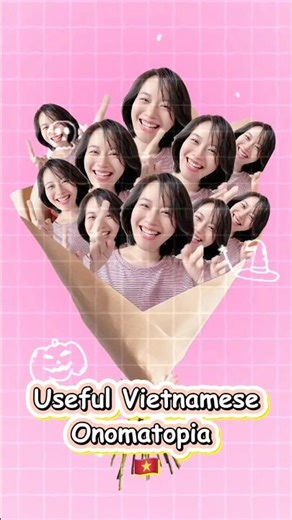 Learn Vietnamese Everyday: Onomatopoeia words #learnvietnameseeveryday