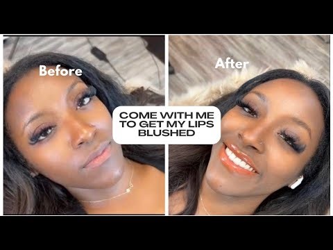Getting My Lips Blushed 💋 | Semi-Permanent Makeup Transformation