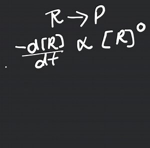 CHEMICAL KINETICSDerive integrated rate equation for the zero-... | Filo