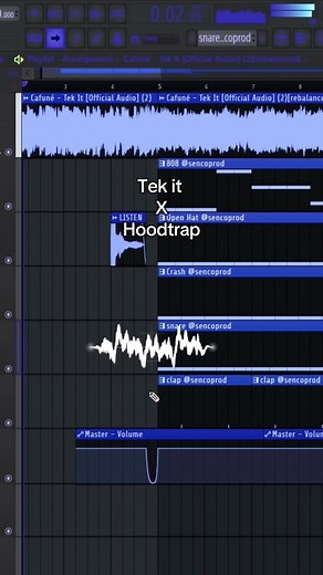 Tek It - Hoodtrap Remix: Energizing Beats