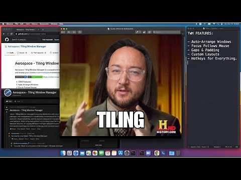 Aerospace is my new Tiling Window Manager on Mac