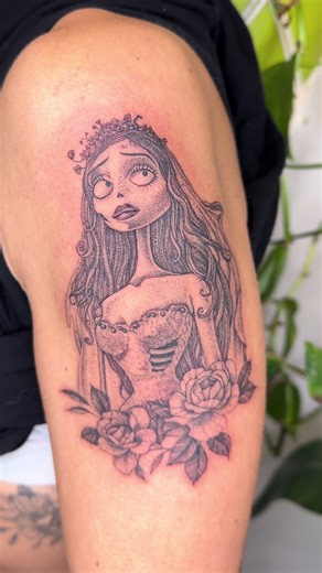 CORPSE BRIDE #emilycorpsebride #corpsebride #timburtonmovies #timburton #tattoos @Rosa Rinaldi