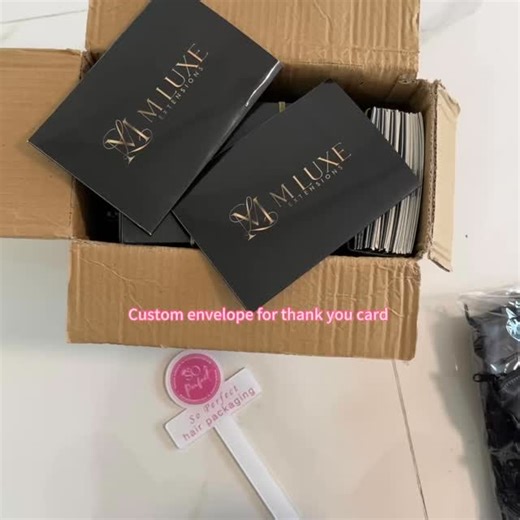 Owner of So perfect hair packaging on Instagram: "Custom envelopes for thank you card available .❤️❤️free design available. contact for more details. Order beautiful #lashbox with us #hairfashion #peruvianhairhairtutorialVirginhairBlackWomenBlackIsBeautifulBrazilianhaircustompackagehumanhair lacewigswigs hairpackage indianhaircurlyhairhumanhairvirginhairlacefrontalcustomwigs wigsforblackwomenhairstyles blackbeauty longhair peruvianhairlaceclosureshairpackaging bundlesdealscustomthankyoucard"
