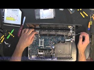 HP PAVILION DM4 take apart video, disassemble, how to open disassembly