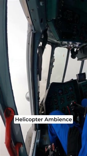 Inside a Helicopter 🚁 | Relaxing Flight Sounds