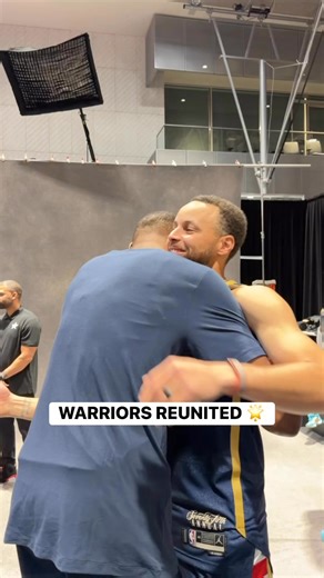 Warriors reunited! Stephen Curry and Kevin Durant happy to see each other at NBA All-Star Media Day! 📸 Tune in for the 2026 NBA All-Star Game THIS Sunday, February 15th at 5:00pm/et on NBC & Peacock 🌟 | NBA