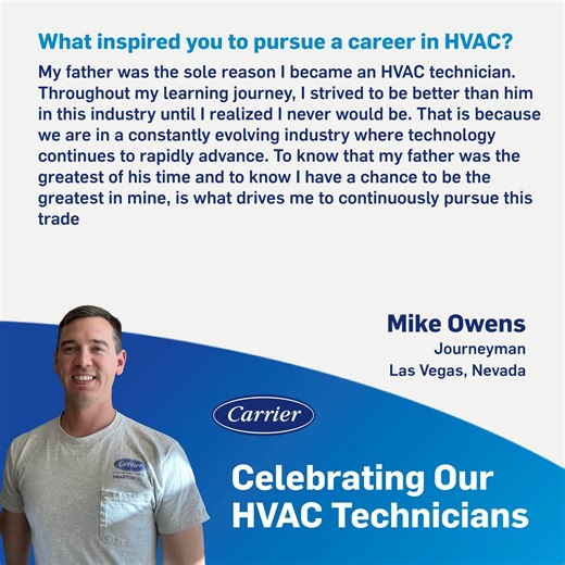 72K views · 40 reactions | Celebrating our HVAC Service Technicians this National #HVACServiceTech Day. Thank you for all you do. #WeAreThatGood | Carrier | Facebook
