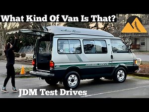Test driving a 4x4 Honda Acty fire truck and 2 Mazda Bongo diesel JDM imports