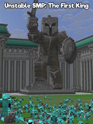 Unstable SMP: The First King #fyp #minecraft #parrot