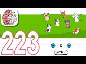 Brain Test Level 223 Walkthrough