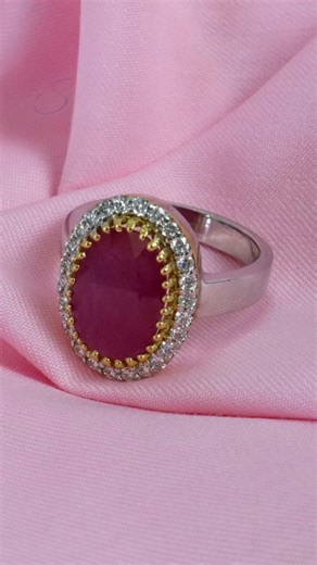 BURHANI JEWELLERS on Instagram: "✨ Silver Gents Ruby Ring with Diamonds and Gold ✨ Introducing a masterpiece that defines sophistication, Shams al-Jawahir, a Silver Gents Ring designed for men who appreciate fine craftsmanship. This exclusive ring features a deep Ruby gemstone, beautifully encircled by shimmering Diamonds, with a touch of Gold on the crown that holds it all together! Symbolizes strength, luxury, and balance. A ring that’s bold yet refined, perfect for both daily wear and special